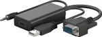 Converter VGA - HDMI (need additional power over USB) GOOBAY