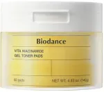 Biodance Vita Niacinamide Gel Toner Pads - Toner pads (60 pcs)