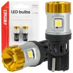 LED bulbs CANBUS T10 3030 4SMD + 3020 1SMD White 12/24V AMIO-04990
