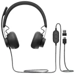 Logitech Zone Wired MSFT Teams - heads