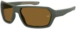 Akiniai nuo saulės UNDER ARMOUR MAN UA-RECON-DLD (Lę&scaron;is/Nosis/&Scaron;oninė dalis) 64/15/125 mm