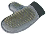 &Scaron;ukos, masažinė pir&scaron;tinė : Trixie Coat Care Glove with Wire Bristles, 18*24 cm