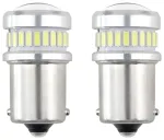 LED CANBUS 3014 24SMD + 3030 6SMD 1156 BA15S P21W R10W R5W White 12V/24V