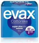 Evax Cottonlike S&uacute;per Plus higieniniai paketai su sparneliais 10 vnt.