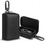 Faradėjaus narvas Tech-Protect KLR300 Pouch Keyless RFID Signal Blocker Case, juodas/juodas