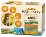 Canned food for cats: IAMS CAT Naturally Adult Land & Sea Collection 12*85gr