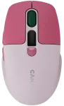 "CANYON" pelė "MW-26 LCD" tyli dviejų režimų belaidi&scaron;kumo, rožinė