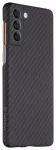 Tactical Aramid telefono dėklas su MagSafe palaikymu Samsung Galaxy S21+ juodas