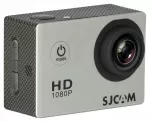 SJCam SJ4000 vandeniui atspari 30m veiksmo kamera 12MP 170 laipsnių 1080p HD 30fps 2.0" LCD ekranas sidabrinė