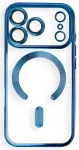 Electro Mag telefono dėklas su MagSafe palaikymu telefonui iPhone 17 Pro | iPhone 18 Pro tamsiai mėlynas