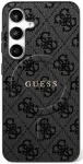 Guess PU 4G Ring Classic Logo MagSafe Case Aizsargapvalks priek&scaron; Samsung Galaxy S25 FE
