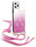 Guess GUHCN58WO4GPI Hardcase 4G Gradient Aizsargapvalks priek&scaron; iPhone 11 Pro / rozā
