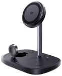 Baseus EnerFill FS41 3-in-1 uzlādes stacija ar dzesē&scaron;anu EU spraudni 45W USB-C to USB-C / melna