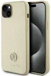Dėklas Guess GUHCP15MPS4DGPD iPhone 15 Plus 6.7" auksine|gold hardcase Strass Metal Logo