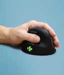 Pelės R-GO Tools R-Go Maus HE ergonominė kairė Bluetooth didelė Black/Silver