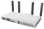 MikroTik Cloud Router Switch 418-8P-8G-2S+5axQ2axQ-RM with RouterOS L5 rackmount case | MikroTik