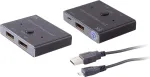 Shiverpeaks Shiverpeaks PROFESIONALUS DisplayPort 1.4 jungiklis 2x1 8K