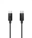 &bdquo;Spigen EB6020CC&ldquo; duomenų perdavimo ir įkrovimo laidas | USB-C į USB-C | 60W | 2m | juodas