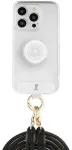 Just Elegance JE 3in1 PopGrip kietas dėklas, skirtas iPhone 15 Pro 6.1", skaidrus, 30525