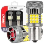 LED BUBLS CANBUS PRO series 1156 BA15S P21W R10W R5W 36x3030 SMD FAN White 12V/24V AMIO-03722