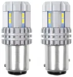 LED CANBUS 3020 22SMD UltraBright 1157 BAY15D P21/5W White 12V/24V