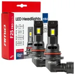 LED Headlights Series F25 PRO BLACK FULL CANBUS HB4 68W 12V 24V AMIO-04723