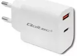 Qoltec Charger kelioninis įkroviklis | 18W | USB-C