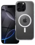 Forcell F-Protect Clear Hybrid Premium telefono dėklas su MagSafe palaikymu iPhone 16 Pro Max skaidrus