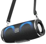 Wireless speaker LED 2 x 5W 2h Hoco HC12 black