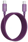 Forever Vibe duomenų perdavimo ir įkrovimo laidas | USB-C į USB-C | 60W | 1m | raudonas