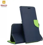 Mocco Fancy Book Case Grāmatveida Maks Telefonam Apple Iphone 12 / 12 Pro Zils - Zaļ&scaron;