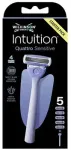 Wilkinson Sword Intuition Quattro Sensitive - Holic&iacute; strojek + 5 hlavic