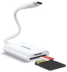 UGREEN 35506 Kar&scaron;u lasītājs USB 3.2 Gen 1 Type-C / balts