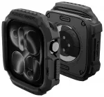 Spigen Rugged Armor i&scaron;maniojo laikrodžio dėklas Apple Watch Series 12 (42 mm) | juodas