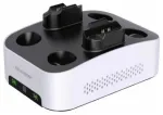 Kieszeń Graugear GRAUGEAR spēļu cietā diska korpuss ar USB-C un dubulto lādētāju PS5