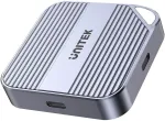 Unitek SolidForce Reefer magnetinė USB-C dėklas M.2 SSD (NVMe/SATA)