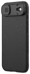 Nillkin CamShield PRO telefono dėklas, skirtas iPhone 17 Air, juodas (su kameros lę&scaron;io apsauga)