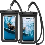 Spigen Waterproof Case A601 Universal 2pcs Black AMP04523