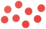 Whiteboard magnets NOBO, 20 mm, 8 pcs, red