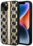 Karl Lagerfeld KLHCP14MPGKLSKW iPhone 14 Plus 6,7" kietas dėklas rudas Monogram Stripe