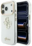 Etui Guess IML 4G Script Metal for iPhone 18 Pro / iPhone 17 Pro white