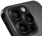 OBAL:ME Lens Protector Lēču objektīva aizsargs priek&scaron; Apple iPhone 15 Pro/15 Pro Max / titāna melns