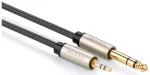 UGREEN 10630 AV127 Audio kabelis 5 m 3.5mm to 6.35mm / pelēks