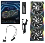 Lian Li Fan Uni Fan SL / 12SLLCD1W3B Black 3-Pack