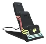 PDP Dual uzlādes stacija Afterglow Wave Black priek&scaron; XBOX SeriesX