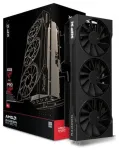 XFX Swift Radeon RX 9070 OC Black Triple Fan Gaming Edition Grafikkarte 16GB GDDR6 DP/HDMI