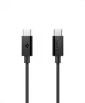 Spigen EB6010CC duomenų perdavimo ir įkrovimo laidas | USB-C į USB-C | 60W | 1m | juodas