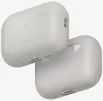 Etui UNIQ Lino do AirPods Pro 3 gen       Silicone beżowy