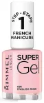 Rimmel London Super Gel French Manicure 091 English Rose