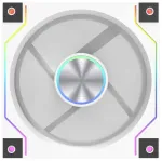 DarkFlash DM20 LINE Cooling Fan (White)
